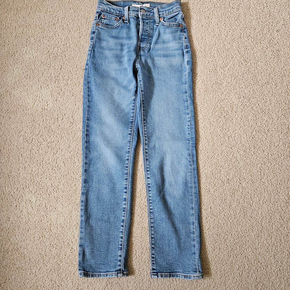 Levi's Women's Medium Wash Summer Love Wedgie Straight Jeans 25x28